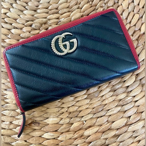Gucci GG Marmot Zip Around Wallet - Picture 2 of 12